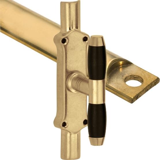 Kruk-espagnolet Ton Ebben Messing Antiek Inclusief 1 Stang