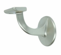 leuninghouder type 3503-01 vlak M8 65 mm aluminium F1