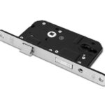 Veiligheidsinsteekslot PC72 SKG**® ronde voorplaat RVS