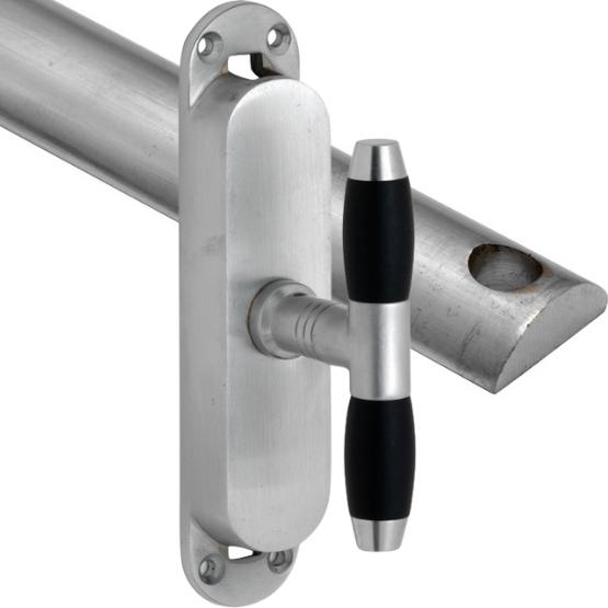 Kruk-espagnolet Ton Ebben Mat Chroom Inclusief 1 Stang