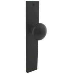 Intersteel Knopschild 245x45mm blind zwart