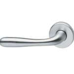 Intersteel gatdeel Deurkruk Jupiter links op rozet chroom mat