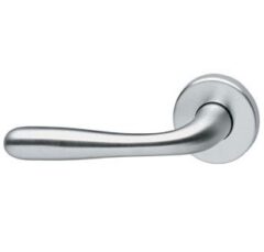 Intersteel gatdeel Deurkruk Jupiter links op rozet chroom mat