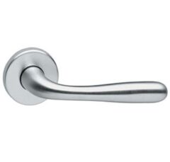 Intersteel gatdeel Deurkruk Jupiter rechts op rozet chroom mat