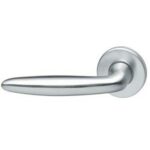 Intersteel gatdeel Deurkruk Sigaar links op rozet chroom mat