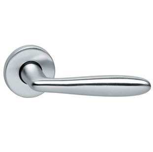 Intersteel gatdeel Deurkruk Phobos rechts op rozet chroom mat