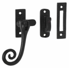 Raamboom Met Sluitplaat en Sluithaak ijzer zwart