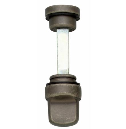 Intersteel WC-olive los 8mm oud grijs