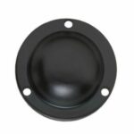 Intersteel Afdekplaatje tbv bout voordeurknop mat zwart