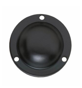 Intersteel Afdekplaatje tbv bout voordeurknop mat zwart