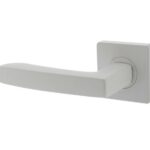 Intersteel gatdeel Deurkruk Minos links Op Vierkant Rozet Wit