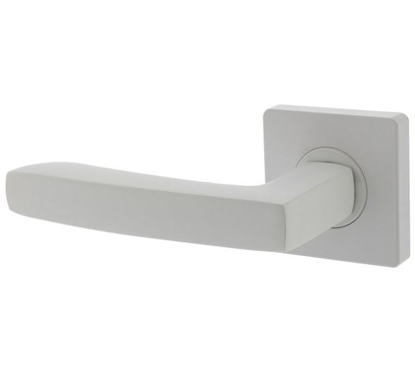 Intersteel gatdeel Deurkruk Minos links Op Vierkant Rozet Wit