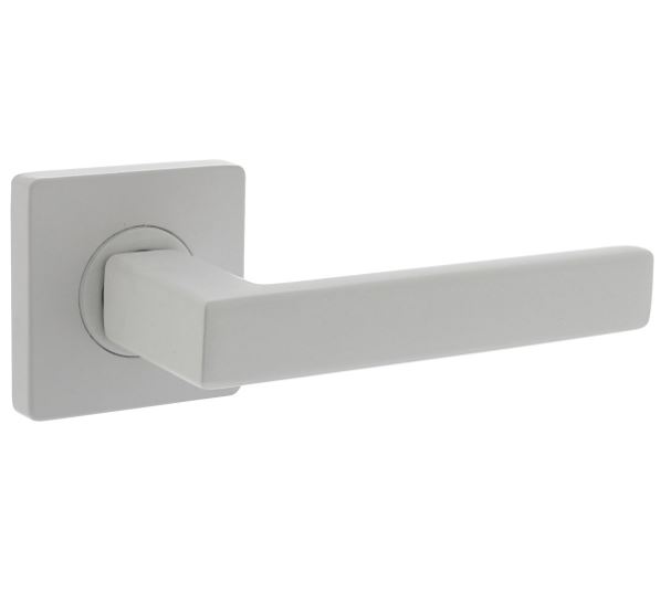 Intersteel Deurkruk Hera Op Vierkant Rozet Wit