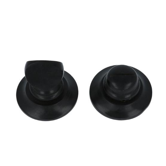 WC-deursluiting ebben inclusief rozet