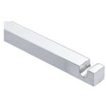 Losse espagnoletstang voor Kruk/Pomp espagnoletten 9x1100mm glans chroom