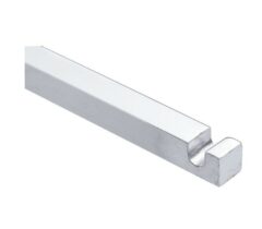 Losse espagnoletstang voor Kruk/Pomp espagnoletten 9x1100mm glans chroom