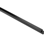 Losse espagnoletstang voor Kruk/Pomp espagnoletten 9x1100mm mat zwart