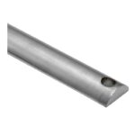 Losse krukespagnoletstang 6x16x1100mm mat chroom