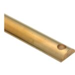 Losse krukespagnoletstang 6x16x1400mm messing ongelakt