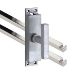 Kruk-espagnolet Kare Mat Chroom Inclusief 2 Stangen