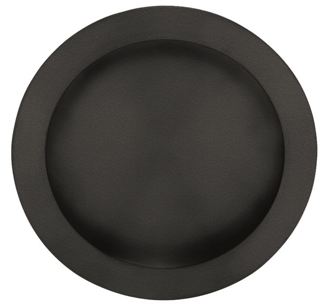 Schuifdeurkom rond ø40mm zwart
