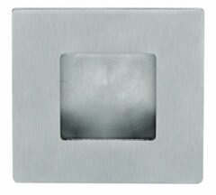 Schuifdeurkom vierkant 50mm RVS mat