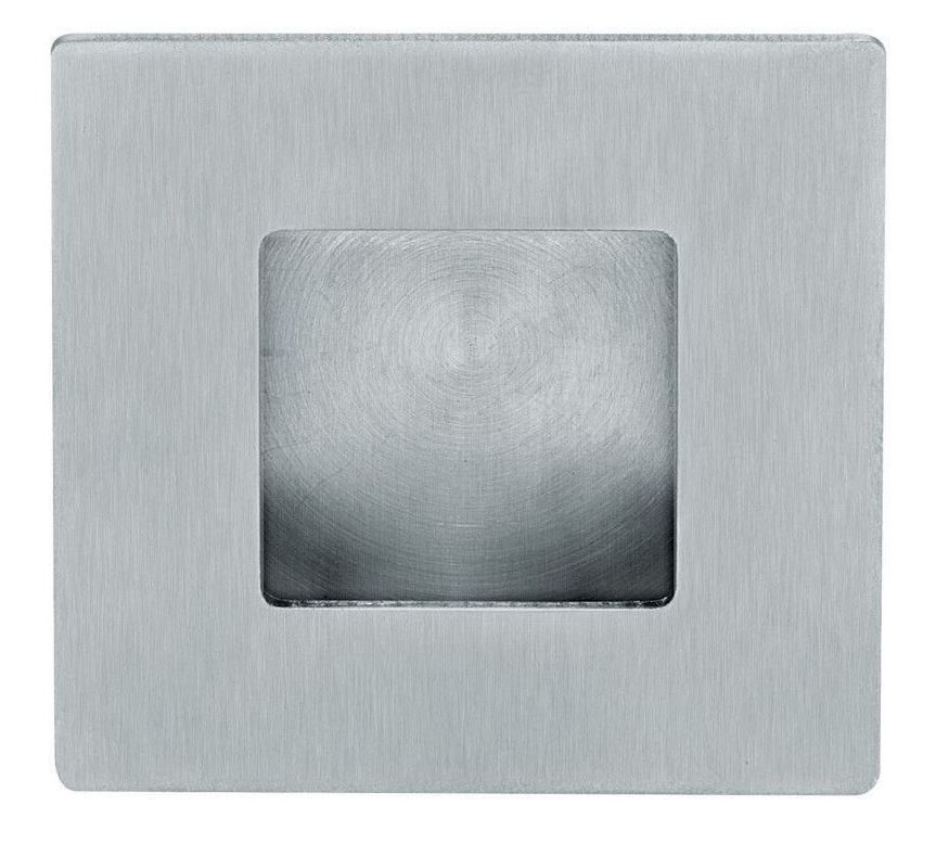 Schuifdeurkom vierkant 50mm RVS mat