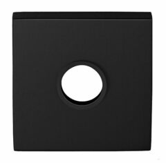 Enkele krukrozet zonder schroefdraad zwart