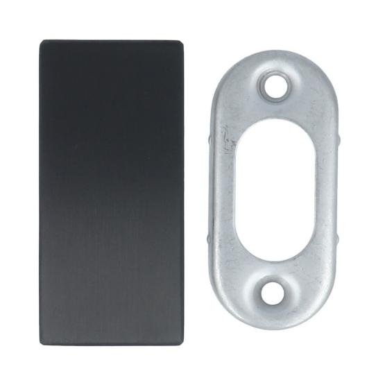 Blind Plaatje SQUARE LSQB32 rechthoekig PVD Gunmetal