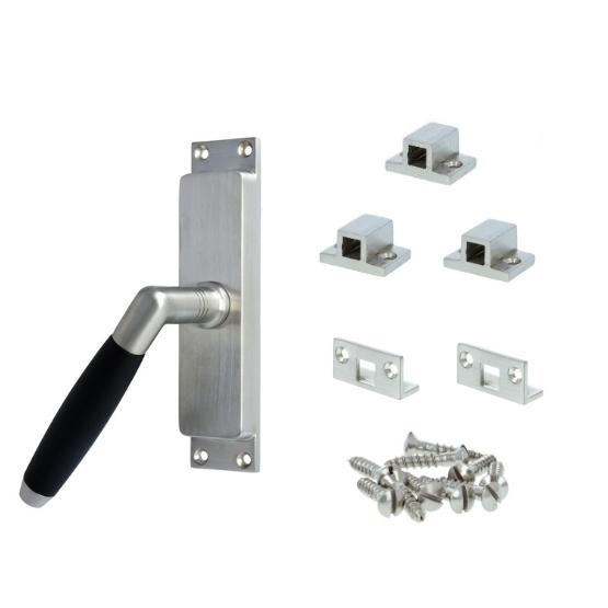 Kruk-espagnolet Ton Model Links Mat Nikkel Ongelakt Inclusief 2 Stangen