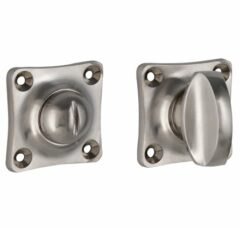 WC-Sluiting 5-8 mm Vierkant mat nikkel ongelakt