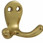 Kanhaak Dubbel 32mm messing ongelakt