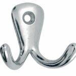 Kanhaak Dubbel 40mm aluminium glans nikkel