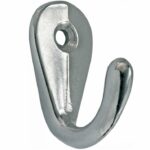 Kanhaak Enkel 38mm aluminium glans nikkel