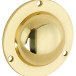 Moerkap Elegant 45x13mm messing gelakt