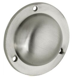 Moerkap Elegant 45x13mm mat nikkel ongelakt