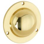 Moerkap Elegant 45x13mm messing ongelakt