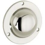 Moerkap Elegant 45x13mm glans nikkel