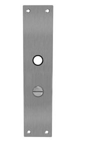 Intersteel renovatie schild rechthoekig WC55/8 mm rvs - Afbeelding 3