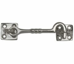 Kajuithaak 75mm glans nikkel