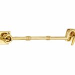 Kajuithaak 250mm messing ongelakt