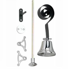 Trekbelset Holland compleet glans chroom