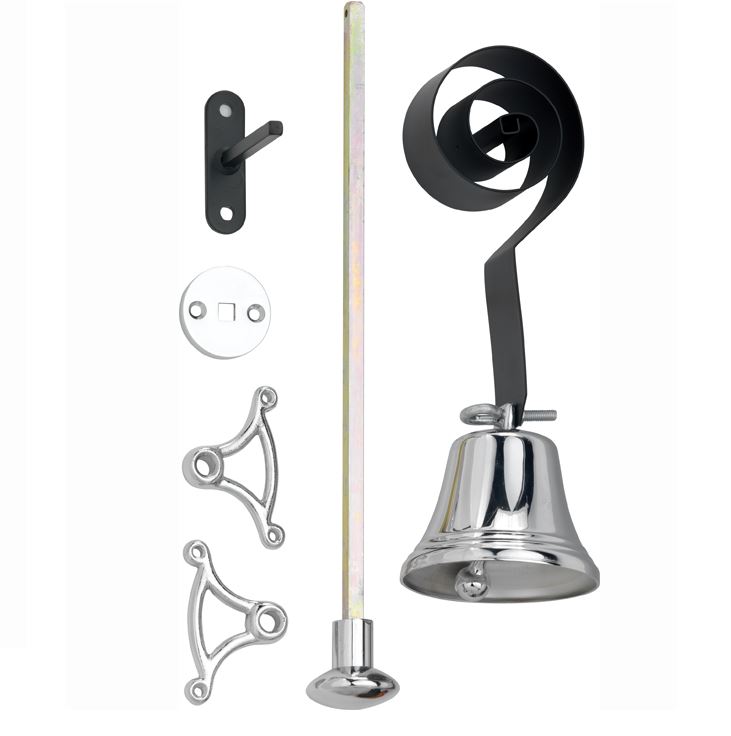 Trekbelset Holland compleet glans chroom