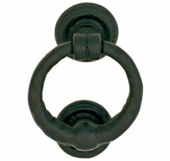 Deurklopper Zaandam ijzer zwart