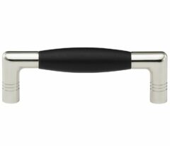 Meubelgreep Ton ebben 96 mm glans nikkel