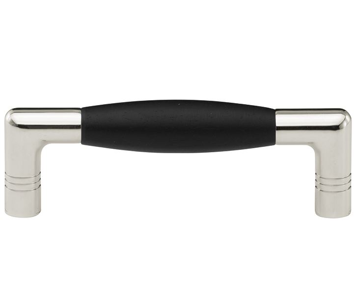 Meubelgreep Ton ebben 96 mm glans nikkel