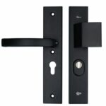 VEILIG veiligheidsbeslag PC55 Greep/Kruk met kerntrekbeveiliging SKG3 Zwart