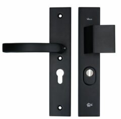 VEILIG veiligheidsbeslag PC55 Greep/Kruk met kerntrekbeveiliging SKG3 Zwart