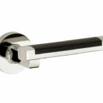 Deurkruk op geveerd rozet Dual/Vivo glans nikkel