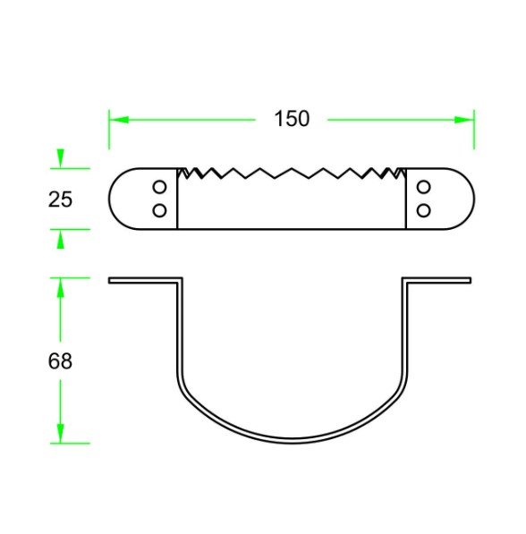 Deuropener handsfree rvs mat